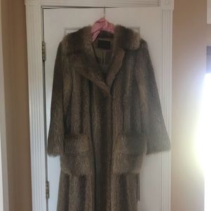 Natural Nutria Fur Coat